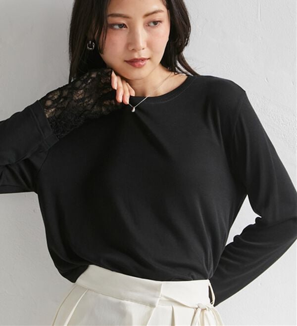 RANAN（ラナン）の「レイヤードスリーブロンＴＥＥ（カットソー）」｜詳細画像