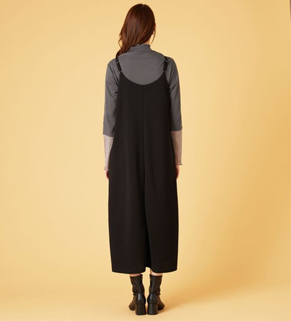 BELLUNA（ベルーナ）の「【2点セット】袖切替プルオーバー付ワンピアンサンブル（その他ワンピース）」｜詳細画像