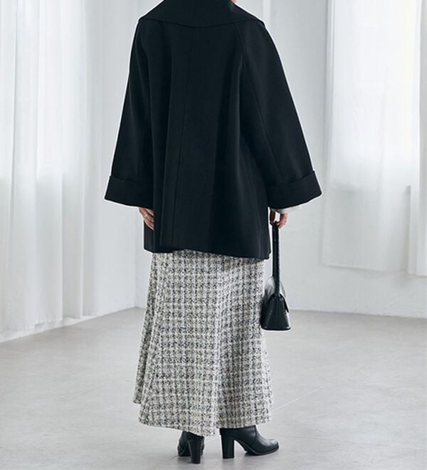 COCODEAL ビッグショールカラーガウンコート COCODEAL ビッグショールカラーガウンコート ココディール COAT