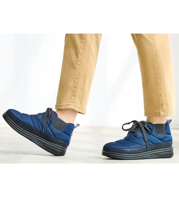 BELLUNA（ベルーナ）の「ボンディング風レースアップシューズ（スニーカー）」｜詳細画像