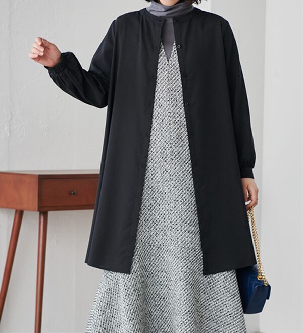 RANAN（ラナン）の「２ＷＡＹボタン使いフレアーブラウス（ブラウス）」｜詳細画像