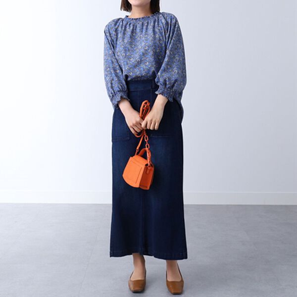 BELLUNA（ベルーナ）の「シャーリングデザインブラウス（ブラウス）」｜詳細画像