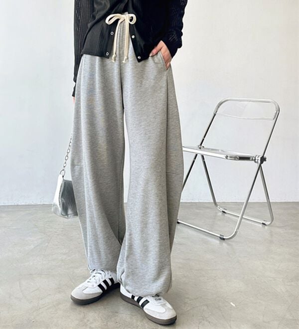 GeeRA（ジーラ）の「２ＷＡＹカーブスウェットパンツ（フルレングスパンツ）」｜詳細画像