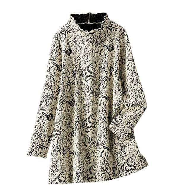 BELLUNA（ベルーナ）の「華やかふくれジャカードチュニック（チュニック）」｜詳細画像