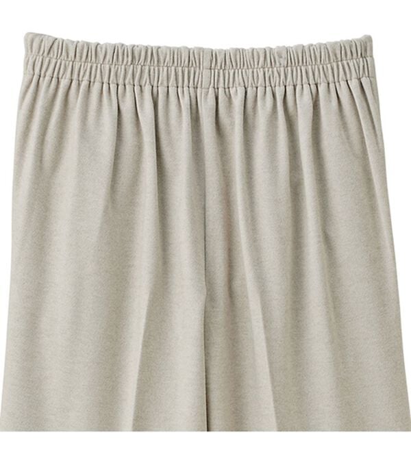 GeeRA（ジーラ）の「美脚ストレッチセミワイドパンツ（ワイドパンツ・ガウチョ）」｜詳細画像