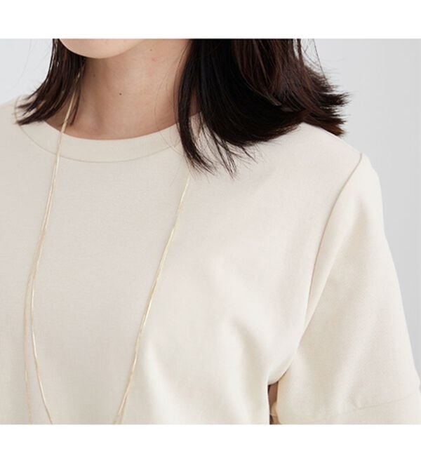 BELLUNA（ベルーナ）の「ギャザー切替デザイン細見えチュニック（チュニック）」｜詳細画像