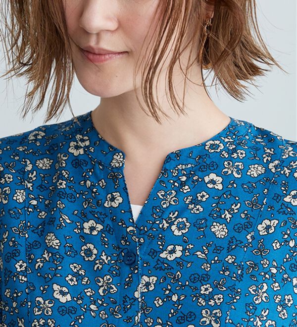 BELLUNA（ベルーナ）の「【接触冷感】レーヨン素材ウエストタック使いワンピース（その他ワンピース）」｜詳細画像