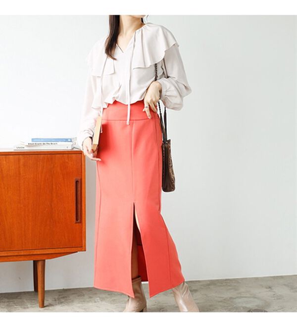 GeeRA（ジーラ）の「レース刺しゅう衿ブラウス（ブラウス）」｜詳細画像