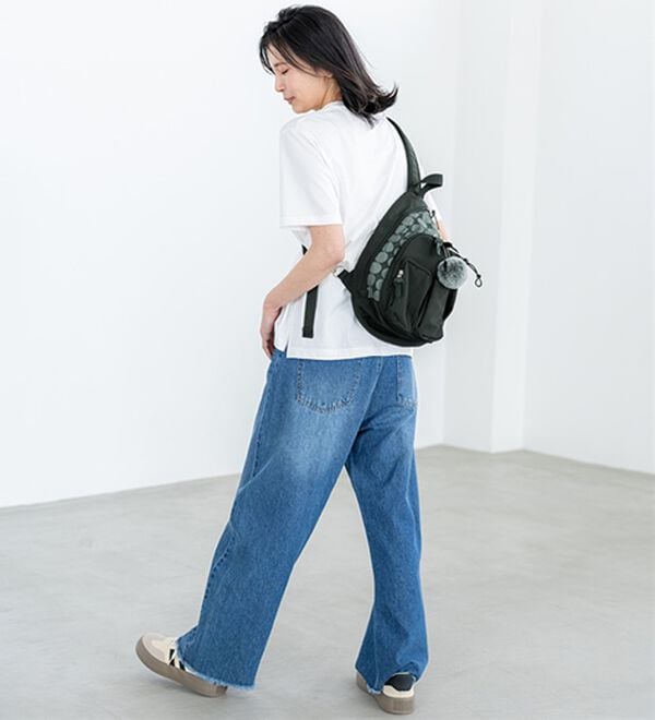 BELLUNA（ベルーナ）の「気がきく小回り優秀ボディバッグ（リュック）」｜詳細画像