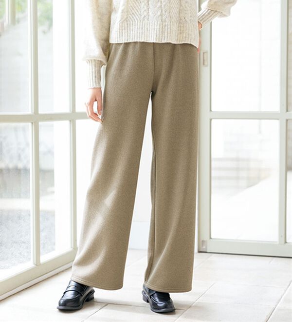ルフラン（ルフラン）の「【３本組】すとんと落ちるリラクシーパンツ（その他パンツ）」｜詳細画像