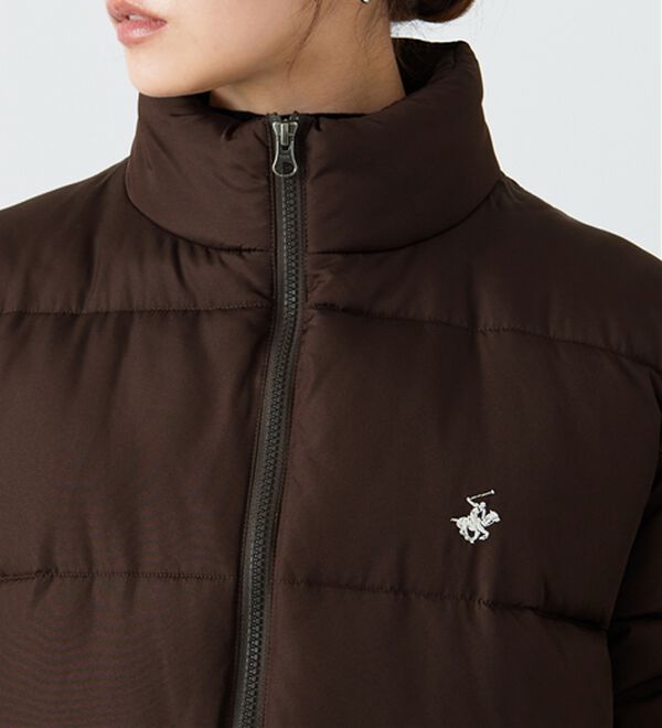 Viola e Viola（ヴィオラ エ ヴィオラ）の「【ビバリーヒルズポロクラブ】男女兼用フェイクダウンコート（ハーフコート）」｜詳細画像