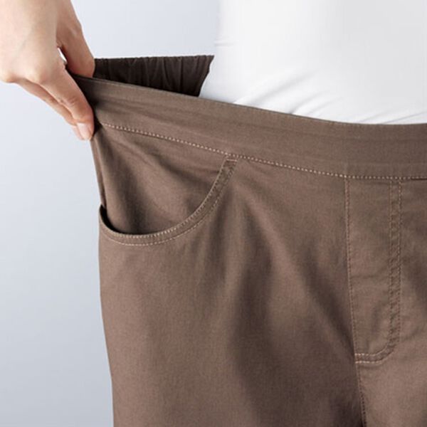 BELLUNA（ベルーナ）の「大人のほどゆるセミワイドパンツ（ワイドパンツ・ガウチョ）」｜詳細画像