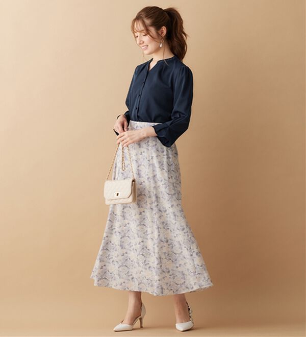 alotta（アロッタ）の「キャンディースリーブくるみボタンブラウス（ブラウス）」｜詳細画像