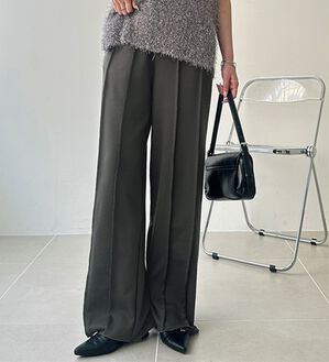 GeeRA（ジーラ）の「フロントラインスウェットパンツ（フルレングスパンツ）」｜チャコール
