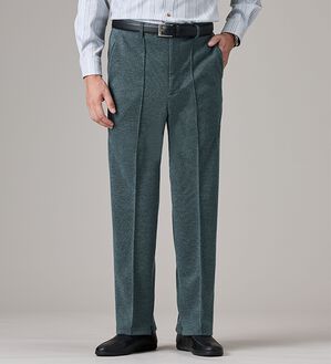 「【２本組】サイドファスナー付安心ホームパンツ（メンズフルレングスパンツ）」｜詳細画像