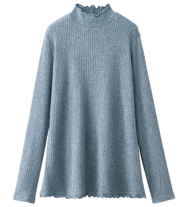 BELLUNA（ベルーナ）の「ラメ入りメローデザインプルオーバー（カットソー）」｜詳細画像