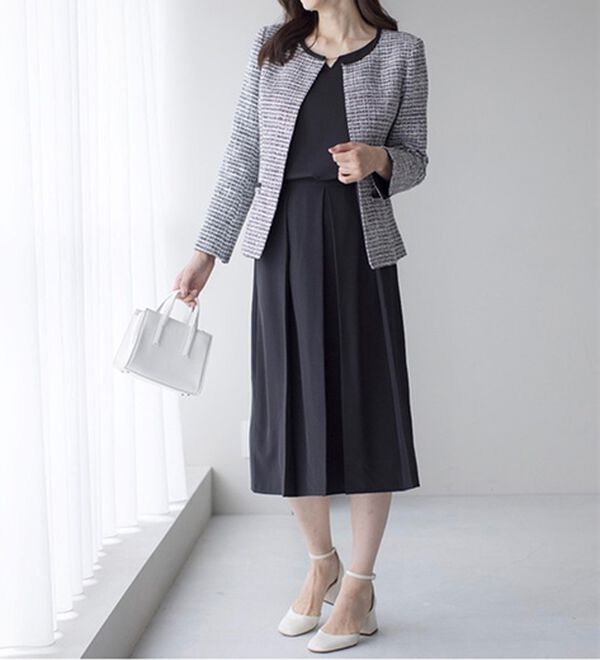 RANAN（ラナン）の「【４点セット】入学式卒業式に！選べるボトムスーツセット（パンツスーツ）」｜詳細画像