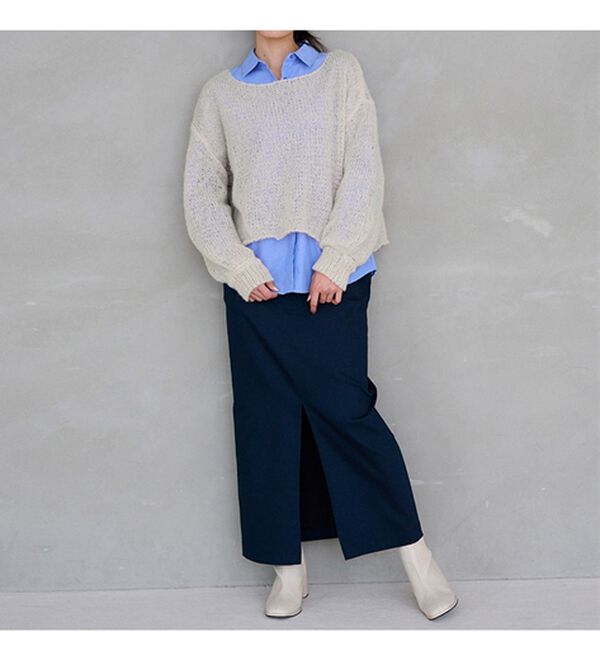 RANAN（ラナン）の「モヘアライクローゲージニット（ニット・セーター）」｜詳細画像