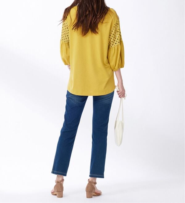 BELLUNA（ベルーナ）の「グーンと伸びる！ひんやりフローズンパンツ（フルレングスパンツ）」｜詳細画像