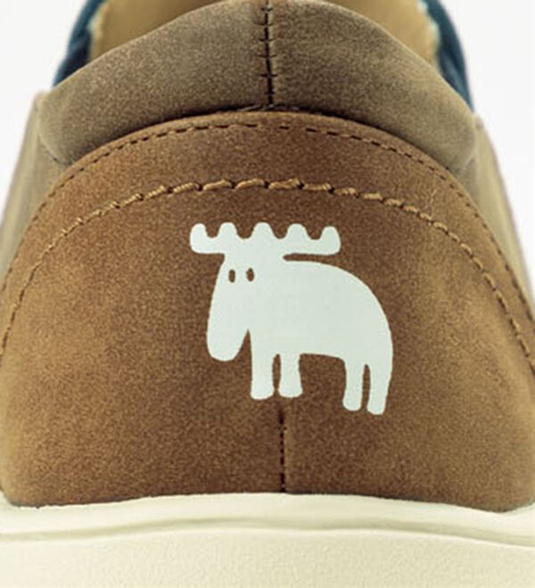 BELLUNA（ベルーナ）の「＜ＭＯＺ＞配色デザインスリッポンシューズ（スリッポン）」｜詳細画像