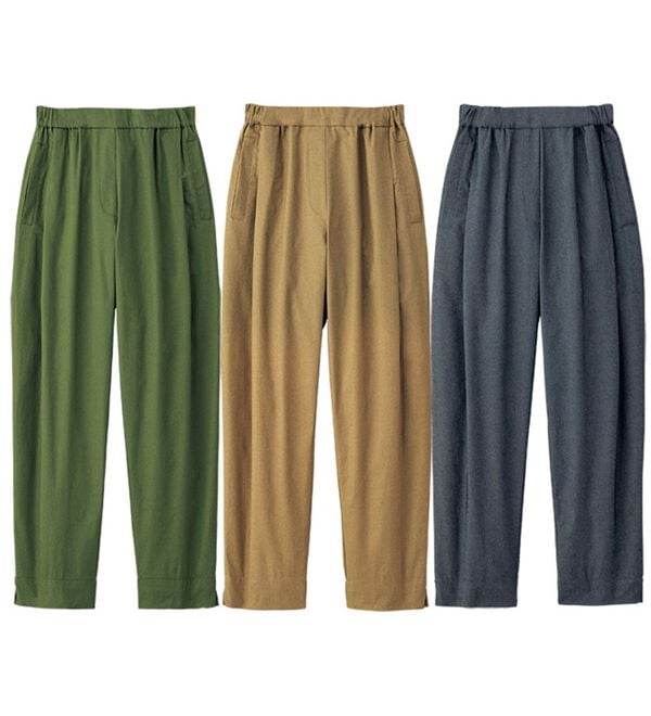 ルフラン（ルフラン）の「【３本組】ゆるっと・ラク！軽やかパンツ＜ポティエル＞（その他パンツ）」｜詳細画像