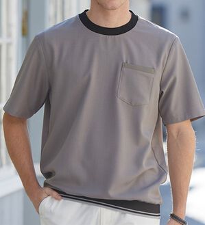 「体型カバーが叶うオトナ技Ｔシャツ（メンズＴシャツ）」｜詳細画像