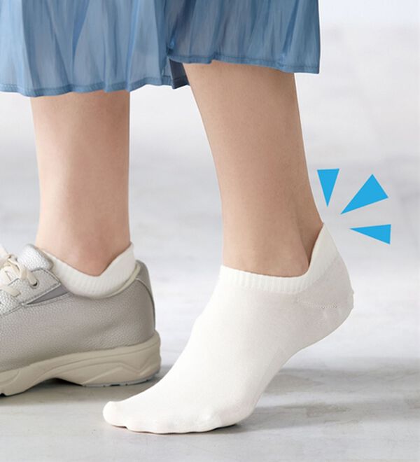 「【３足組】＜グンゼ＞スパッとシューズ対応ソックス（靴下・ストッキング）」｜詳細画像