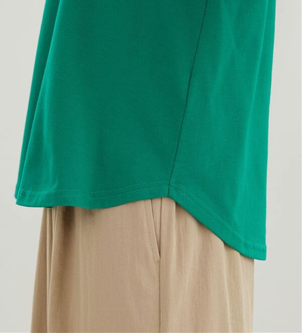 BELLUNA（ベルーナ）の「衿＆袖ハシゴレース使いプルオーバー（カットソー）」｜詳細画像