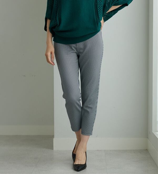 BELLUNA（ベルーナ）の「【接触冷感】ヒンヤリ速乾！かのこ素材レギンスパンツ（スパッツ・レギンス）」｜詳細画像