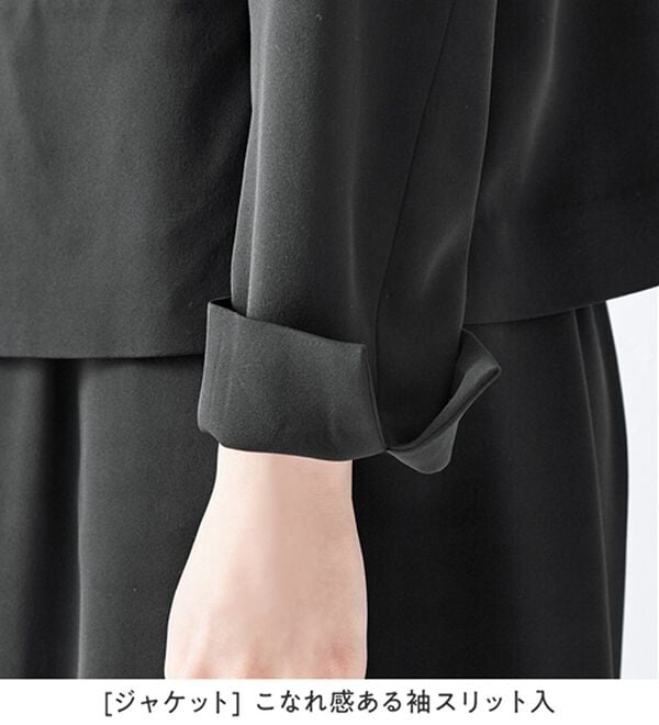 Viola e Viola（ヴィオラ エ ヴィオラ）の「洗える！多機能２点セットアップ＜Ｍ～５Ｌ＞（パンツスーツ）」｜詳細画像