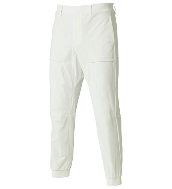 「＜ｐｕｍａ　ゴルフ＞ストレッチジョガーパンツ（メンズフルレングスパンツ）」｜ホワイト