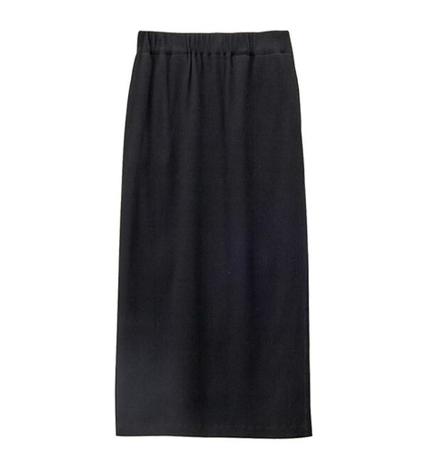 GeeRA（ジーラ）の「【着回し力◎】楽ちんすっきり見え！リブロングスカート（ロングスカート）」｜詳細画像