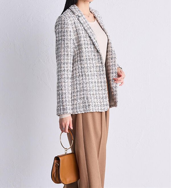 RANAN（ラナン）の「ツイードジャケット（テーラードジャケット）」｜詳細画像