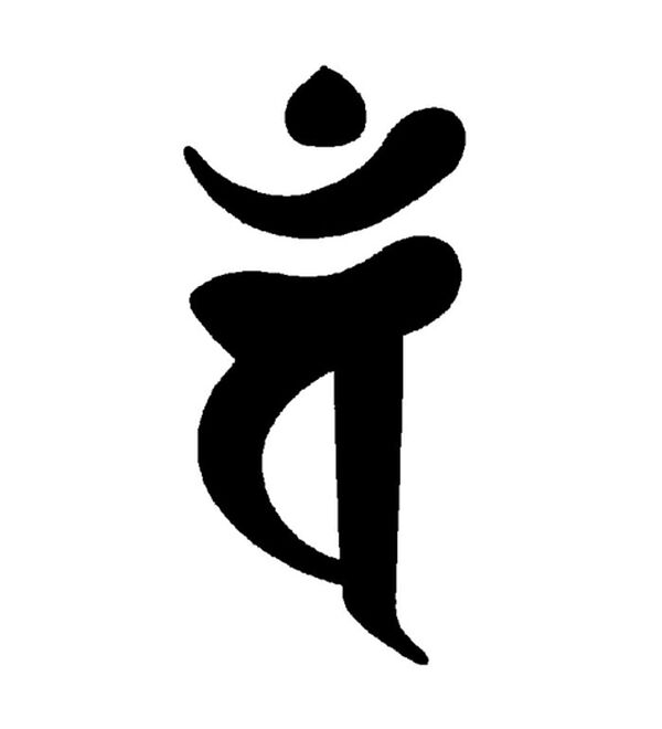 「ブラックオニキス　守護梵字般若心経ペンダント（メンズネックレス）」｜未・申(大日如来)