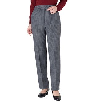 「日本製　ウール調総ゴムパンツ（フルレングスパンツ）」｜詳細画像