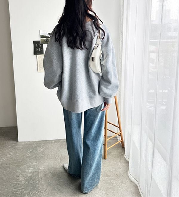 GeeRA（ジーラ）の「前後２ＷＡＹ裏起毛スウェットカーデ（その他カーディガン）」｜詳細画像