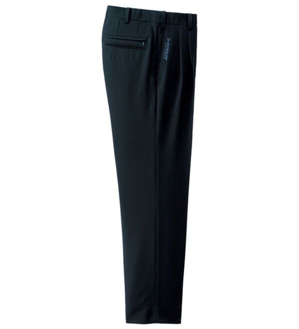 「【３本組】＜ダンロップ・リファインド＞吸汗速乾楽らく定番スラックス（メンズフルレングスパンツ）」｜詳細画像