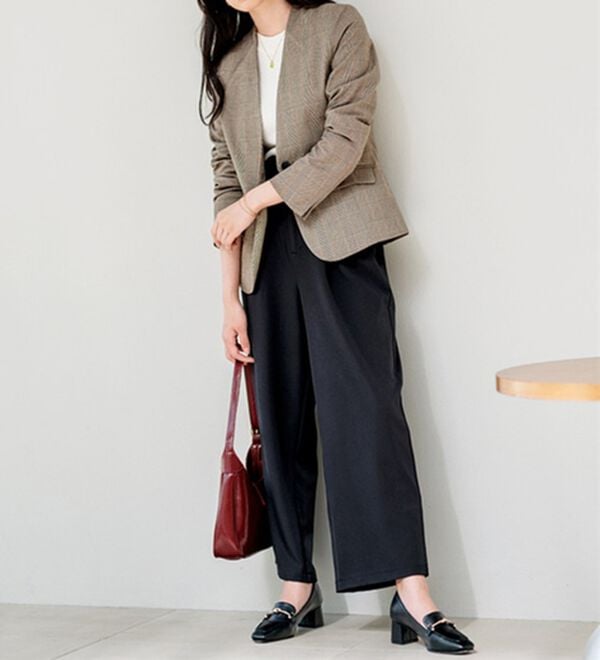 GeeRA（ジーラ）の「洗える！ストレッチカセットスーツ（その他ワンピース）」｜詳細画像