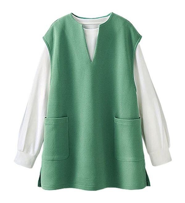 BELLUNA（ベルーナ）の「ポケット付ベストアンサンブル（アンサンブル）」｜詳細画像