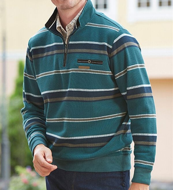 「＜ニコル　モリソン＞こだわる大人の好印象トレーナー（メンズトレーナー）」｜詳細画像