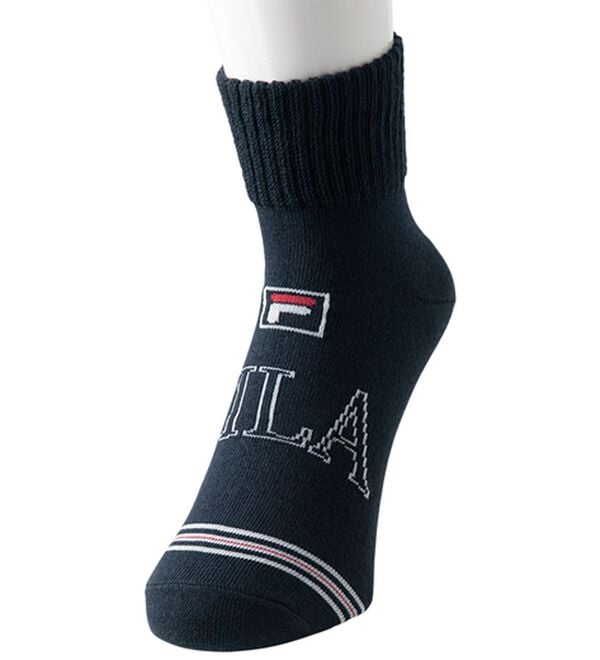 「【６足組】＜フィラ＞マルチデザインソックス（メンズ靴下・タイツ）」｜詳細画像