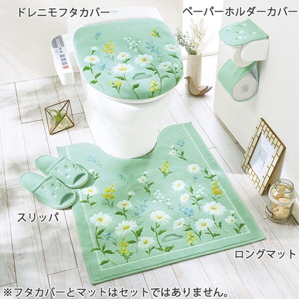 「フルールブラン　トイレタリーシリーズ（トイレマット）」｜詳細画像