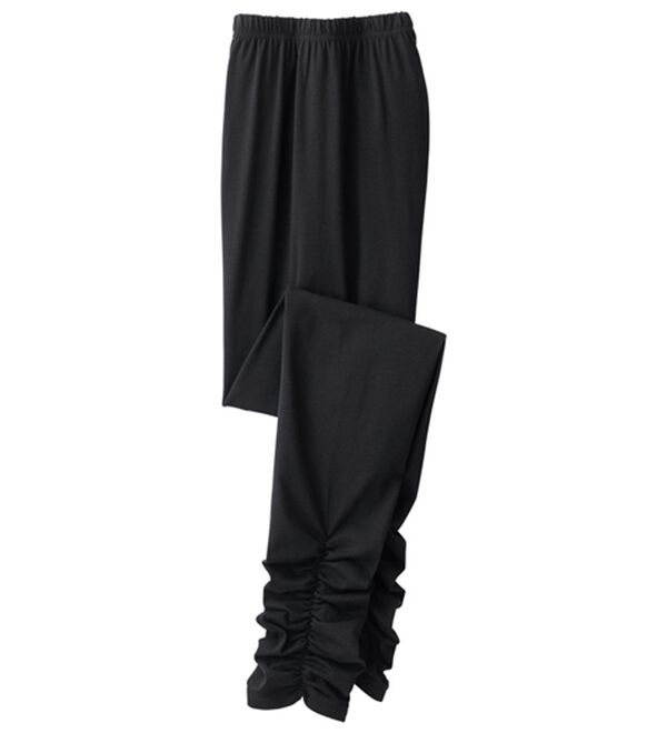 LAVIENNE（ラヴィエンヌ）の「【３色組】綿混のくしゅレギンス（肌着・インナーウェア）」｜詳細画像