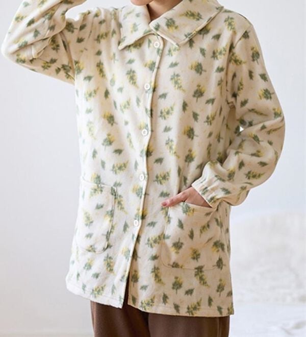 LAVIENNE（ラヴィエンヌ）の「ソフトでかるぽかフリースパジャマ（パジャマ・ルームウェア）」｜詳細画像