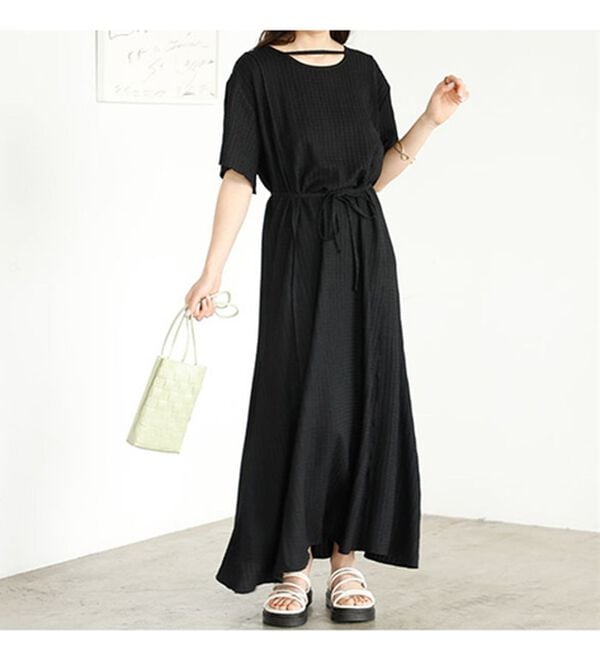 GeeRA（ジーラ）の「カットシャーリングマルチウェイワンピース（その他ワンピース）」｜詳細画像