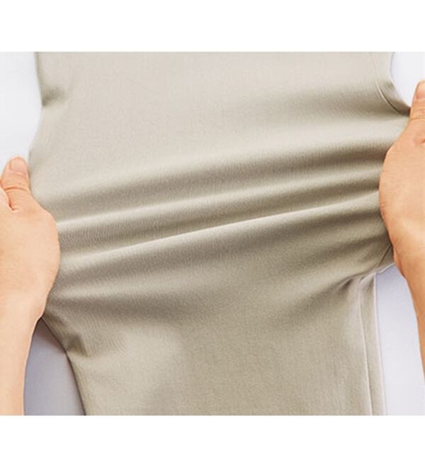 BELLUNA（ベルーナ）の「チノ見えストレッチ素材テーパードパンツ（テーパードパンツ）」｜詳細画像