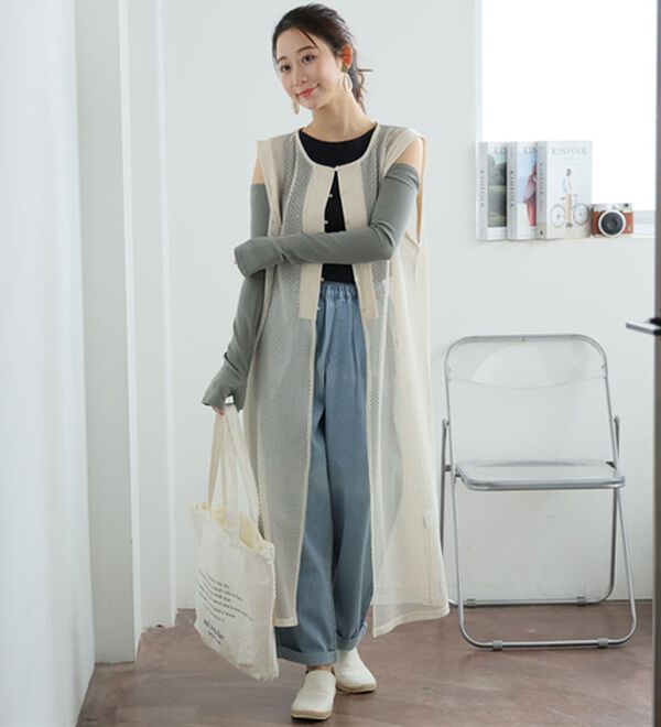 A HAPPY MARILYN（アハッピーマリリン）の「【Ｍ～８Ｌ】【接触冷感・吸水速乾】日差しから守るアームカバー（その他ファッション小物）」｜詳細画像