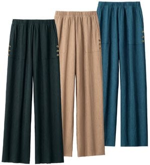 ルフラン（ルフラン）の「【３本組】抗菌防臭ラクちんイージーパンツ（その他パンツ）」｜3本組