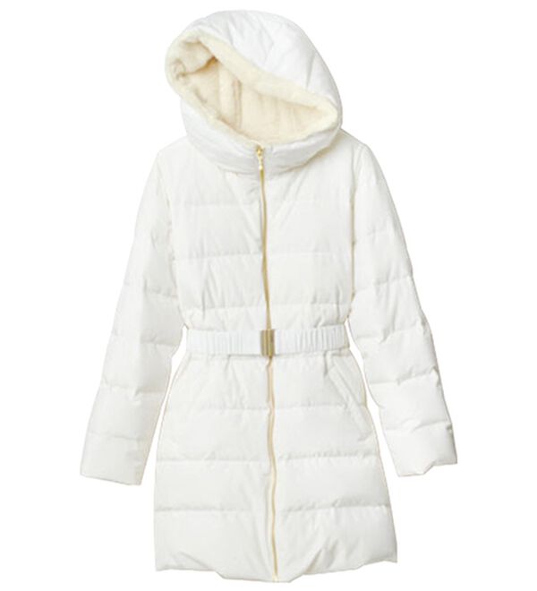 RANAN（ラナン）の「暖かファーフード使いすっきりダウンコート（ダウンコート・ジャケット・ベスト）」｜詳細画像