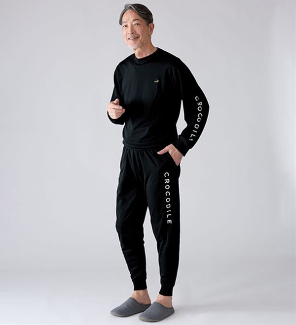 「＜クロコダイル＞リカバリーウェア上下セット（メンズルームウェア）」｜詳細画像